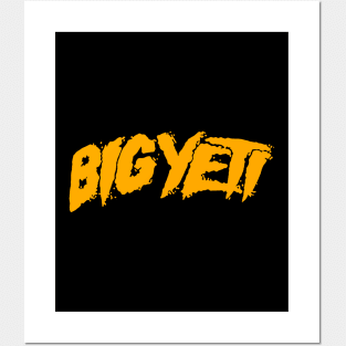 Yellow Big Yeti Posters and Art